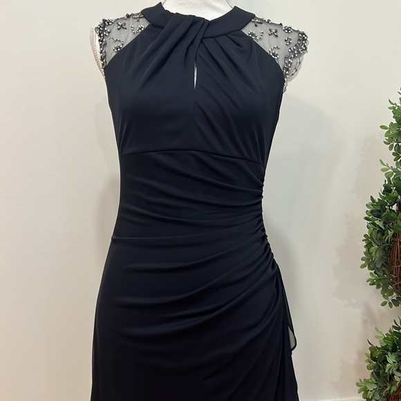 Navy blue formal dress - Picture 2 of 12